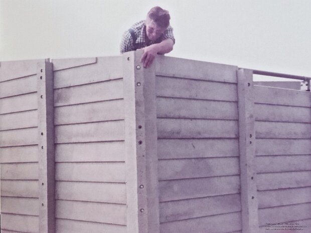 1982 - ein Garten wird gebaut